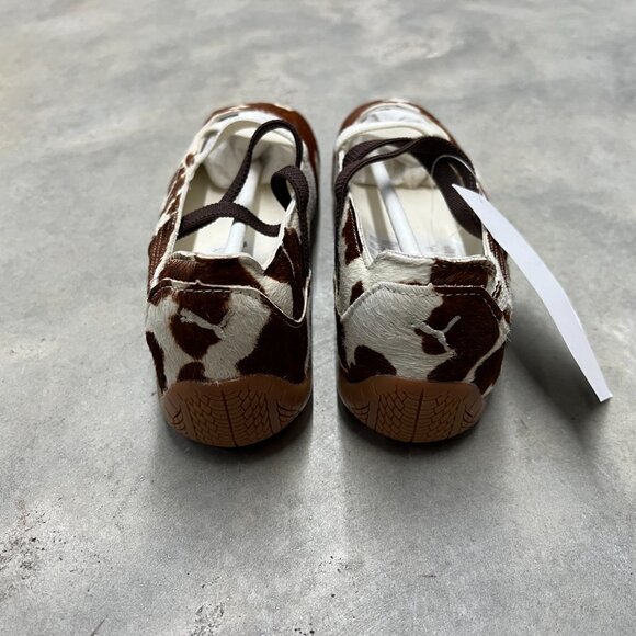 Puma Wmn's Speedcat Ballet Cow Print 407787-01 - New - Picture 2 of 6